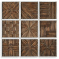 UTTERMOST BRYNDLE RUSTIC SQUARES - Art