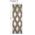 UTTERMOST Tahira Geometric Argyle Pattern Wall Mirror - Art