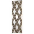 UTTERMOST TAHIRA GEOMETRIC ARGYLE PATTERN WALL MIRROR - Art