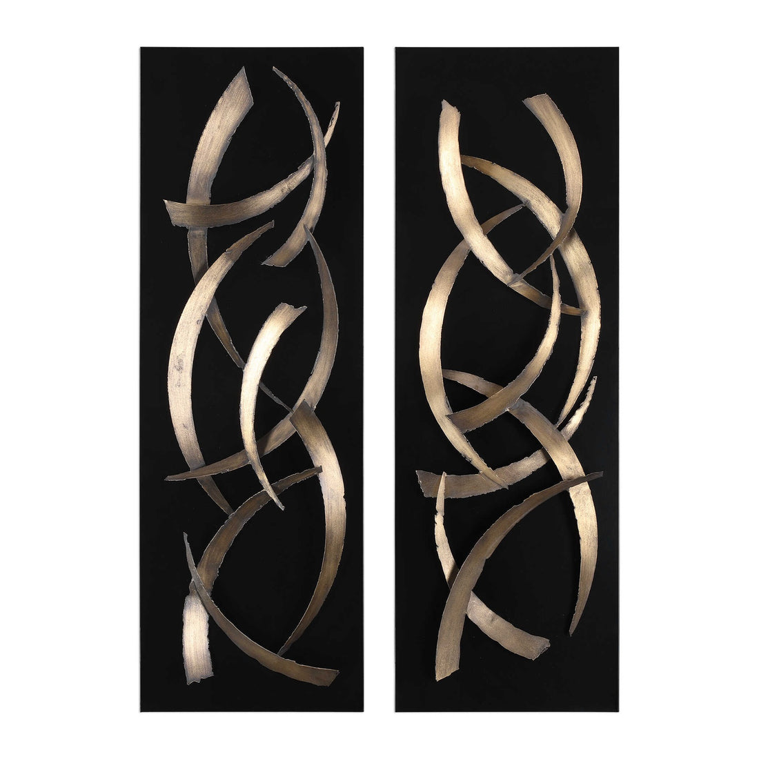 UTTERMOST BRUSHSTROKES METAL WALL ART - Art