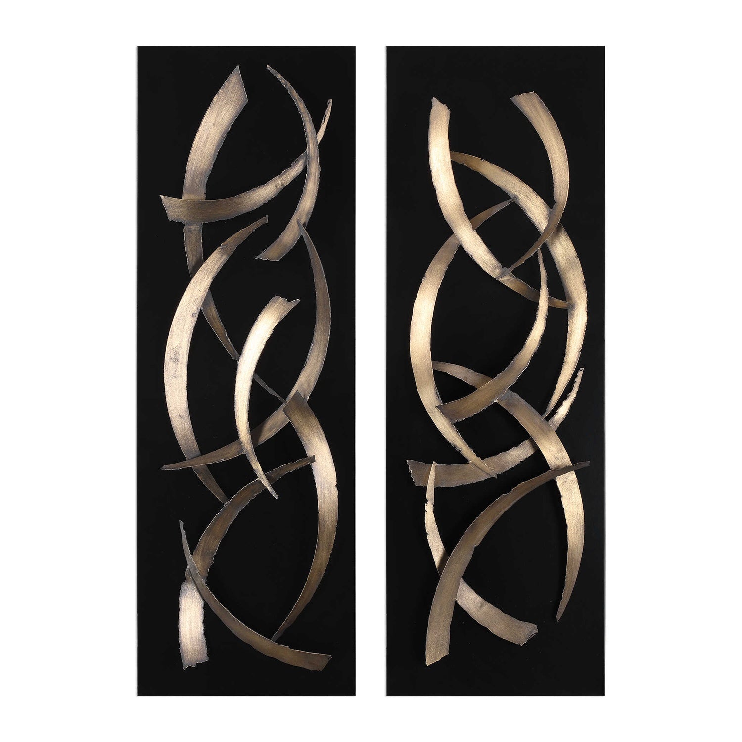 UTTERMOST BRUSHSTROKES METAL WALL ART - Art