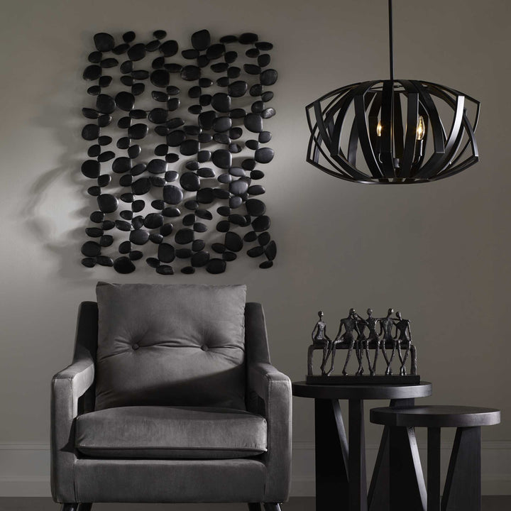 UTTERMOST Skipping Forged Wall Art - Art