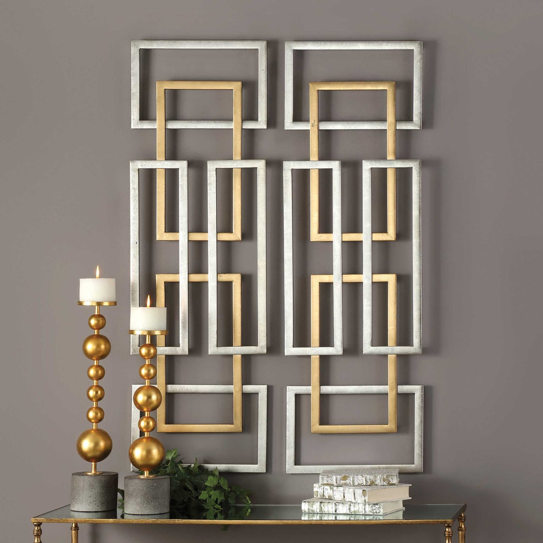 UTTERMOST Aerin Geometric Wall Art Set Of 2 - Art