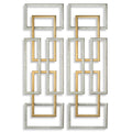 UTTERMOST AERIN GEOMETRIC WALL ART - Art