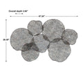 UTTERMOST Ripley Metal Leaf Wall Art - Art