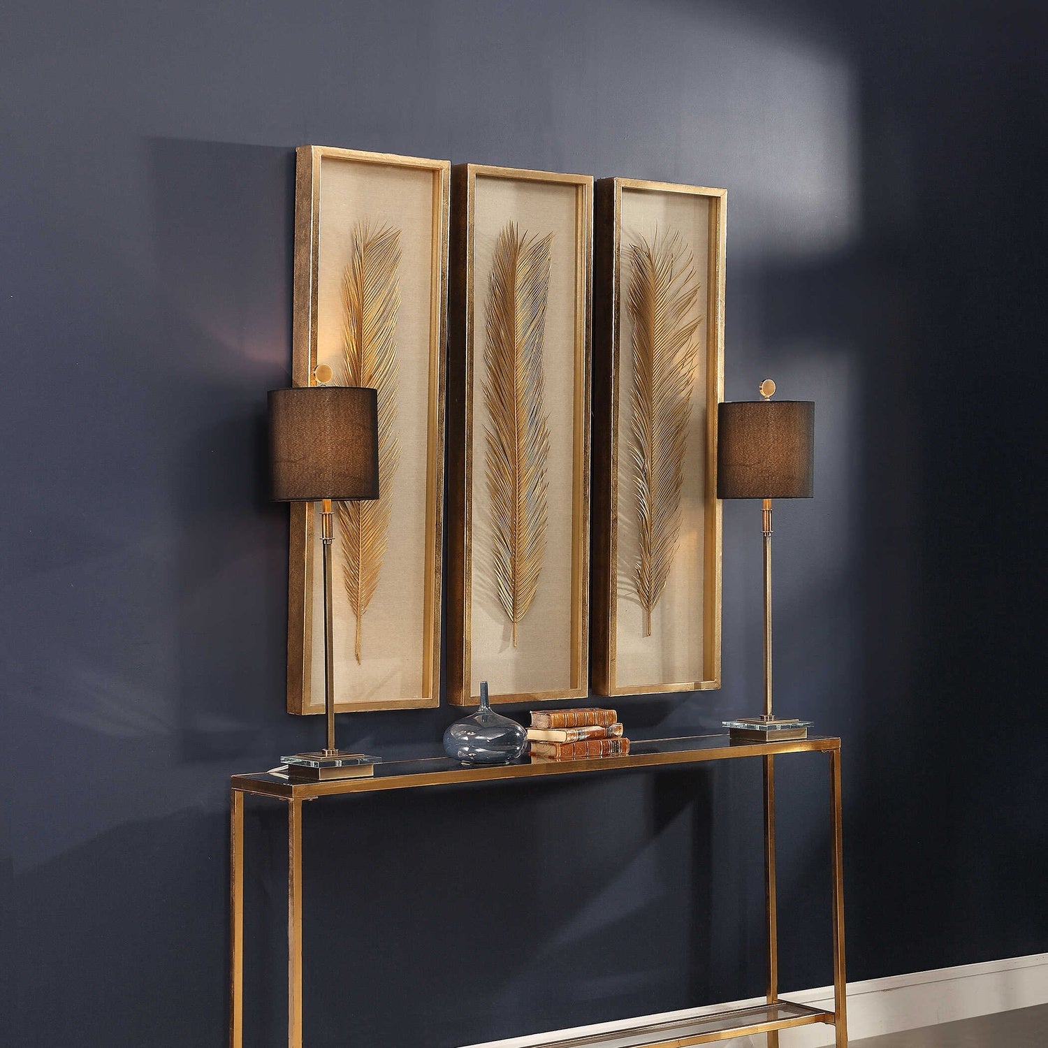 UTTERMOST PALMA LEAF SHADOW BOX - Art