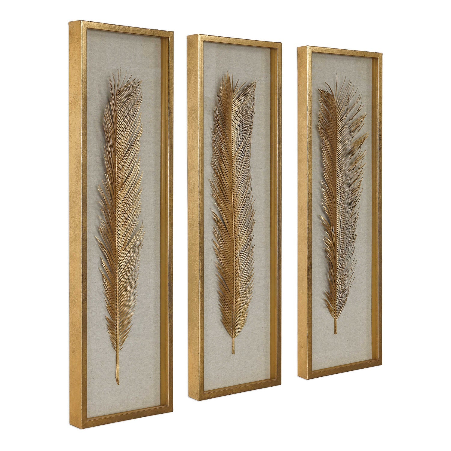 UTTERMOST PALMA LEAF SHADOW BOX - Art