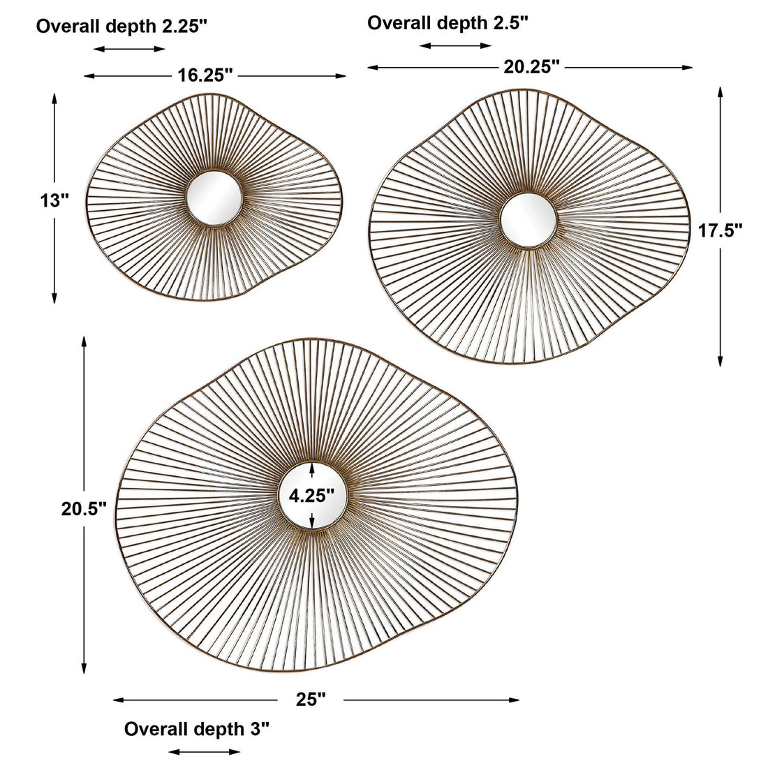 UTTERMOST AVARIE METAL WALL ART - Art