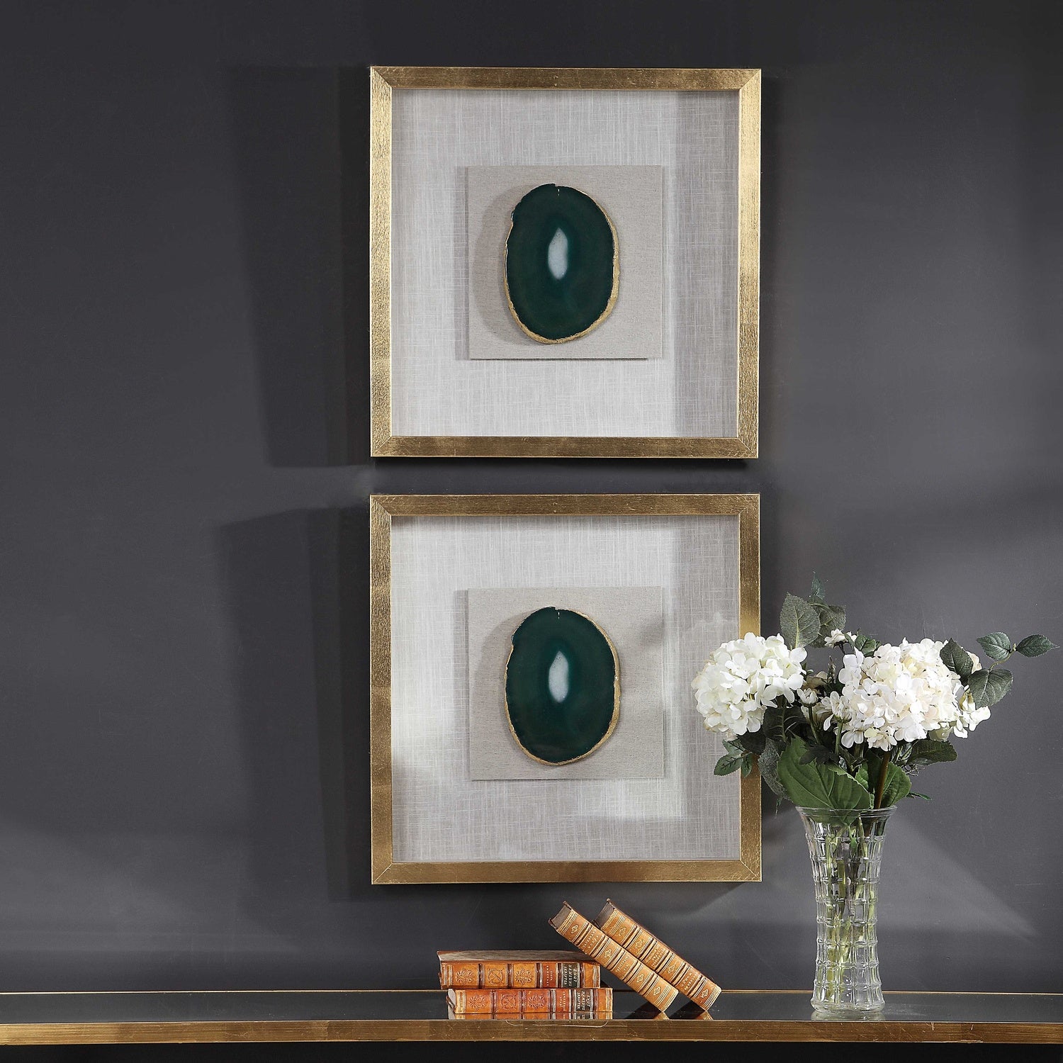 UTTERMOST KEEVA AGATE SHADOW BOX - Art