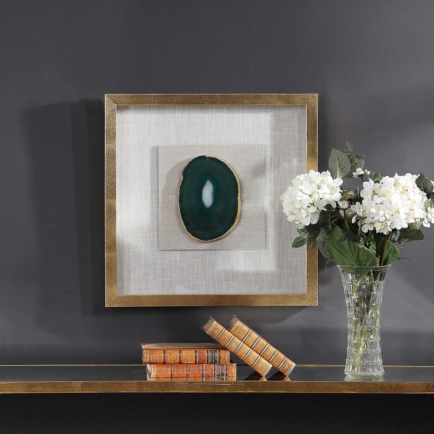 UTTERMOST KEEVA AGATE SHADOW BOX - Art