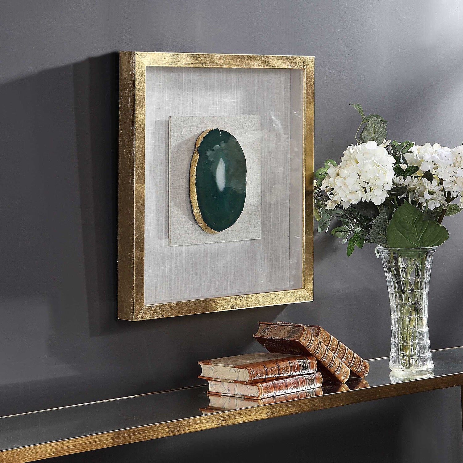 UTTERMOST KEEVA AGATE SHADOW BOX - Art