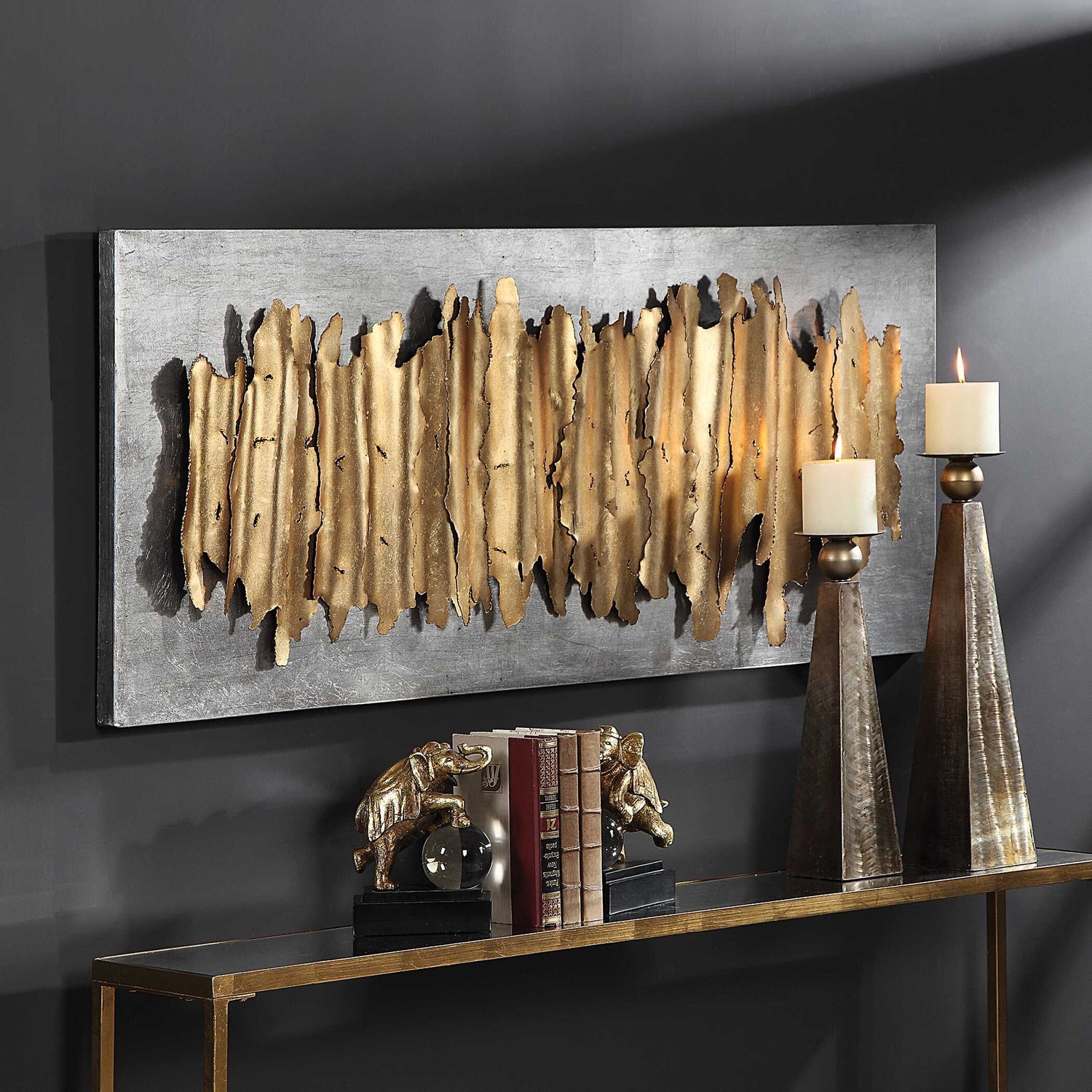 UTTERMOST LEV METAL WALL DECOR - Art