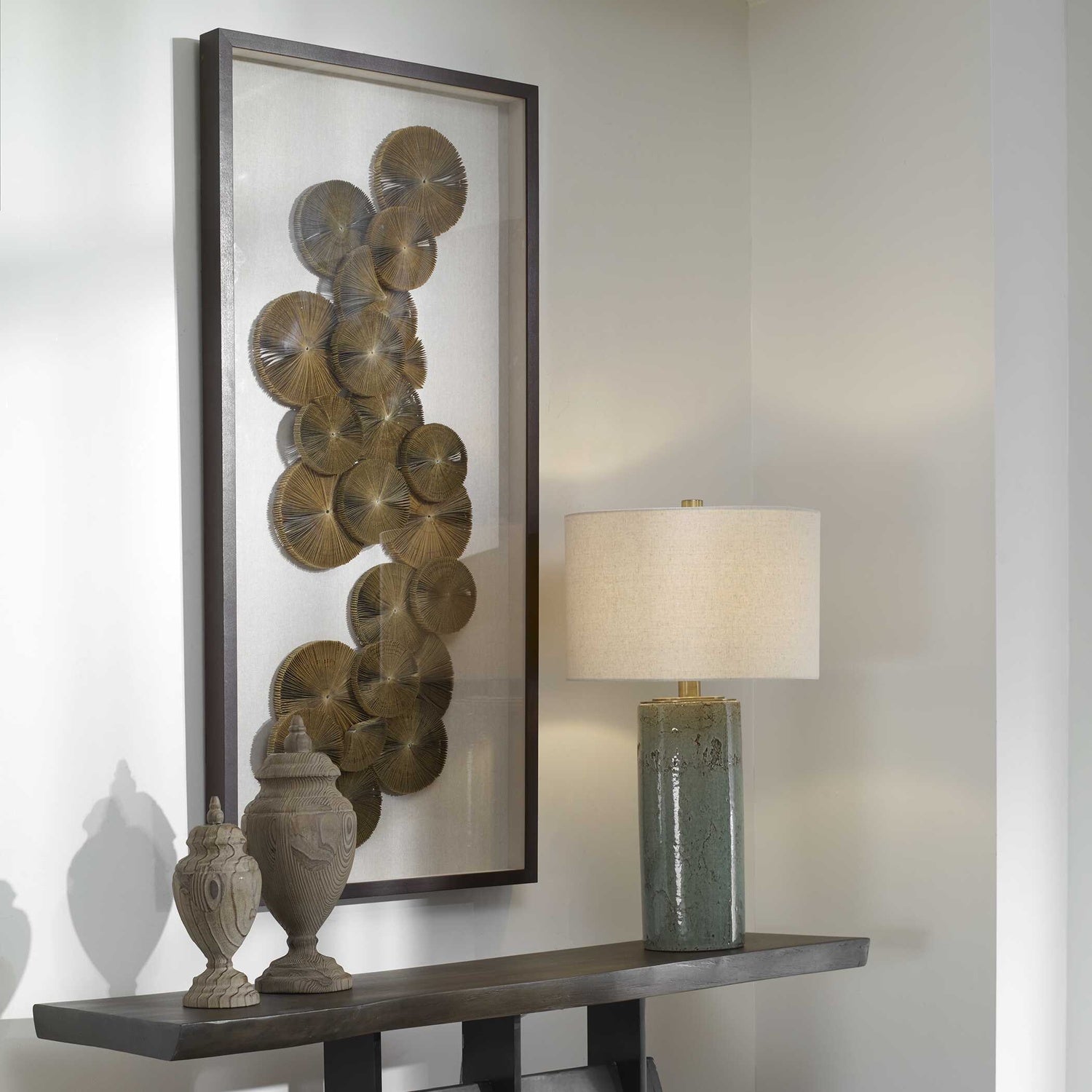 UTTERMOST THE TIMES SHADOW BOX WALL ART - Art