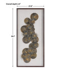 UTTERMOST THE TIMES SHADOW BOX WALL ART - Art