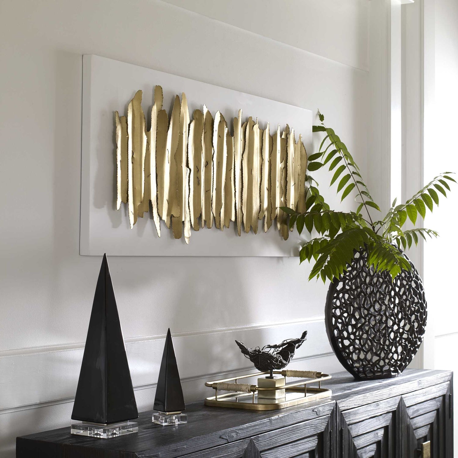 UTTERMOST Lev Metal Wall Decor - Art