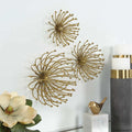 UTTERMOST Aga Metal Wall Decor Set Of 3 - Art