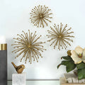 UTTERMOST Aga Metal Wall Decor Set Of 3 - Art