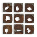 UTTERMOST Jungle Paneled Wall Art Set Of 9 - Art