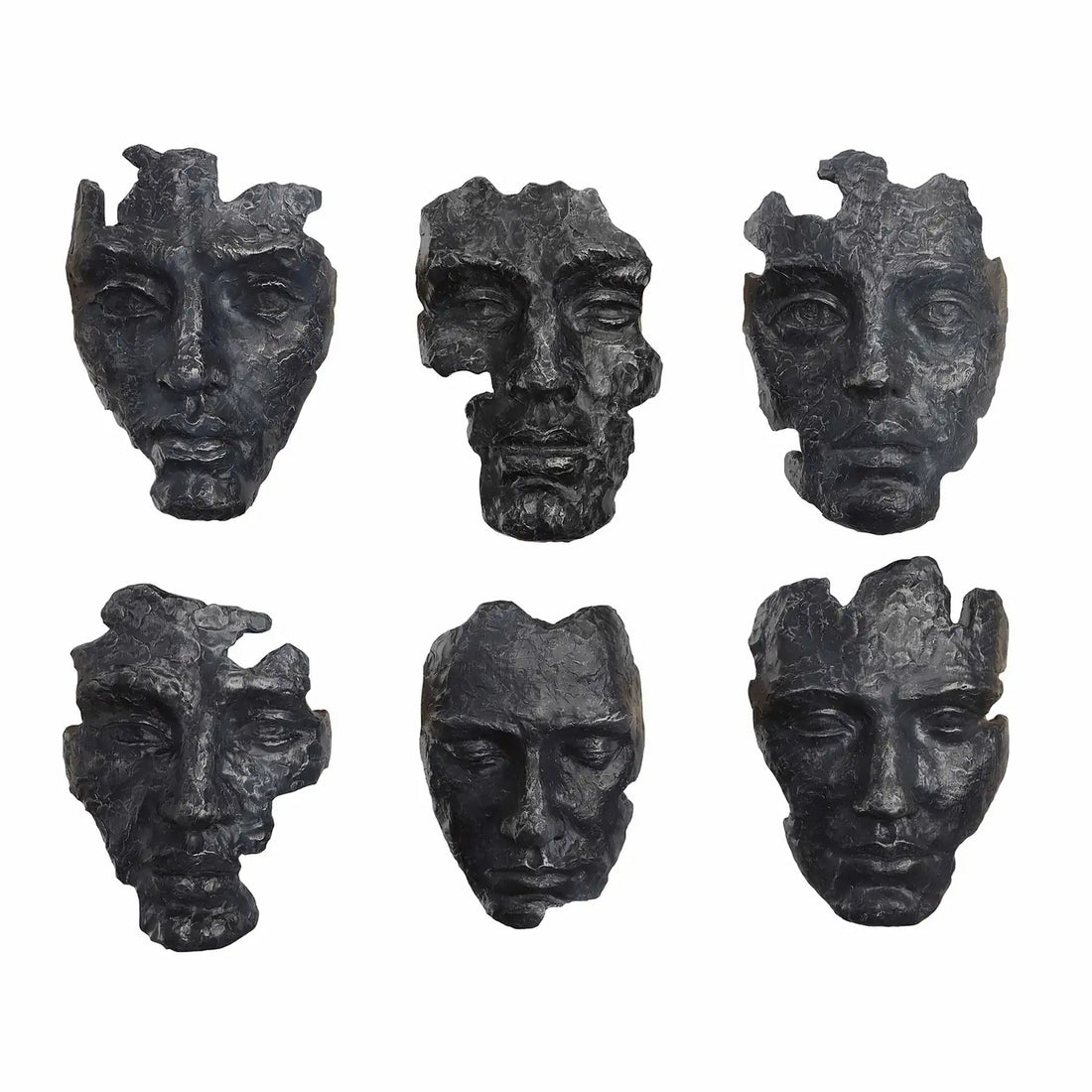 UTTERMOST Self-Portrait Metallic Wall Decor Set Of 6 - Art