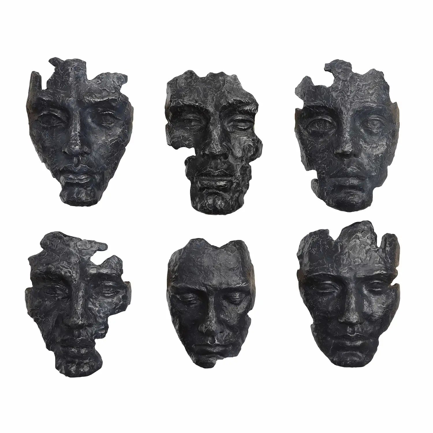 UTTERMOST Self-Portrait Metallic Wall Decor Set Of 6 - Art