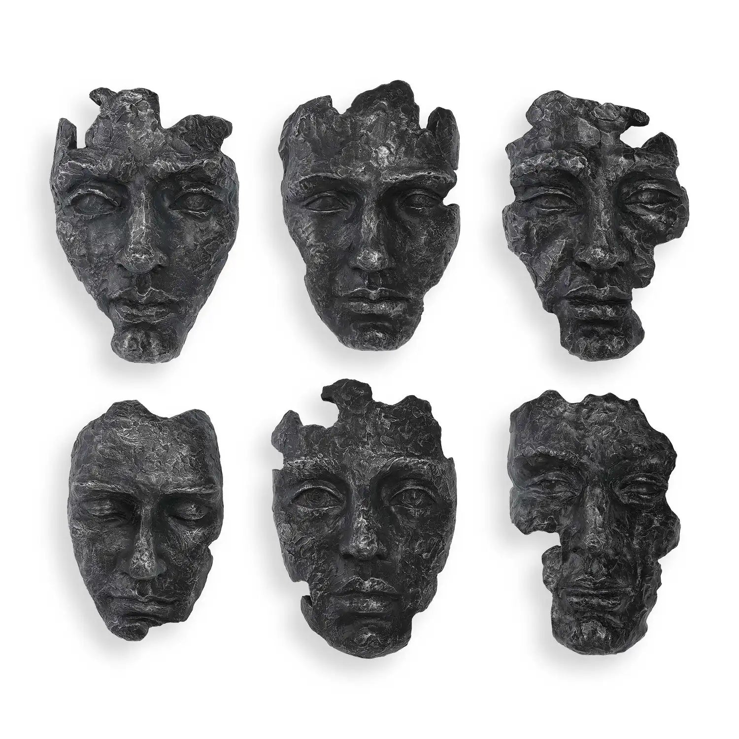 UTTERMOST Self-Portrait Metallic Wall Decor Set Of 6 - Art