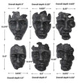 UTTERMOST Self-Portrait Metallic Wall Decor Set Of 6 - Art