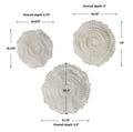 UTTERMOST Ocean Gems Wall Decor Set Of 3 - Art