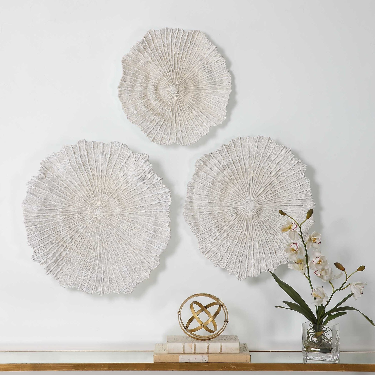 UTTERMOST Ocean Gems Wall Decor Set Of 3 - Art