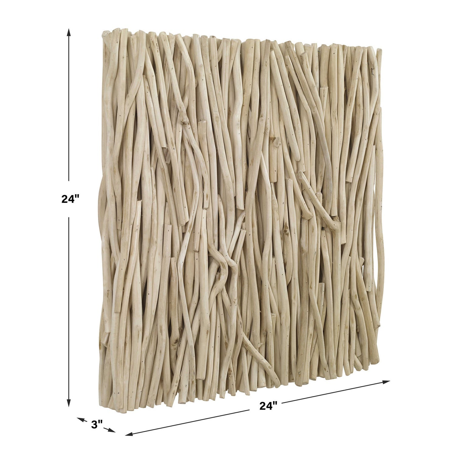 UTTERMOST Gathered Square Wall Decor - Art