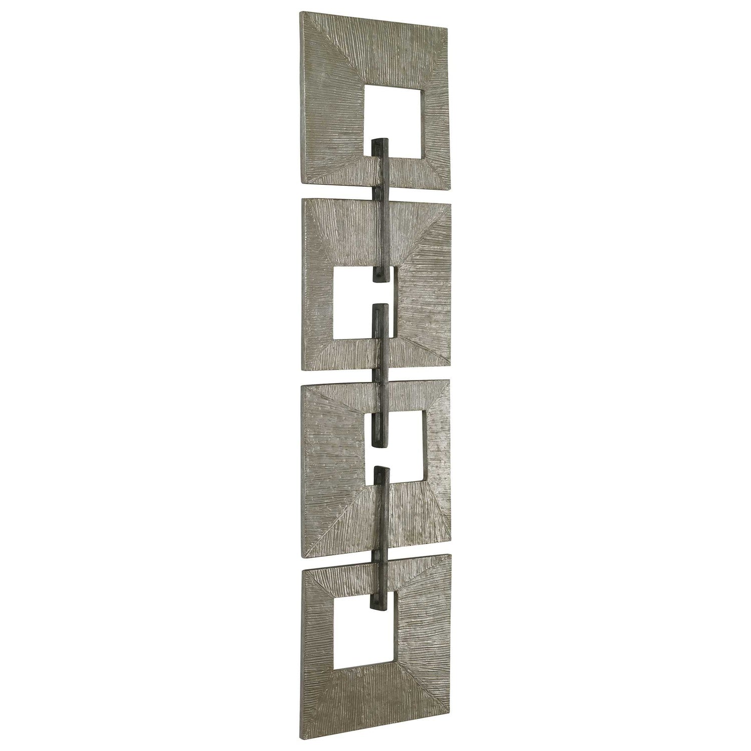 UTTERMOST LINKED CHAMPAGNE METAL WALL DECOR - Art