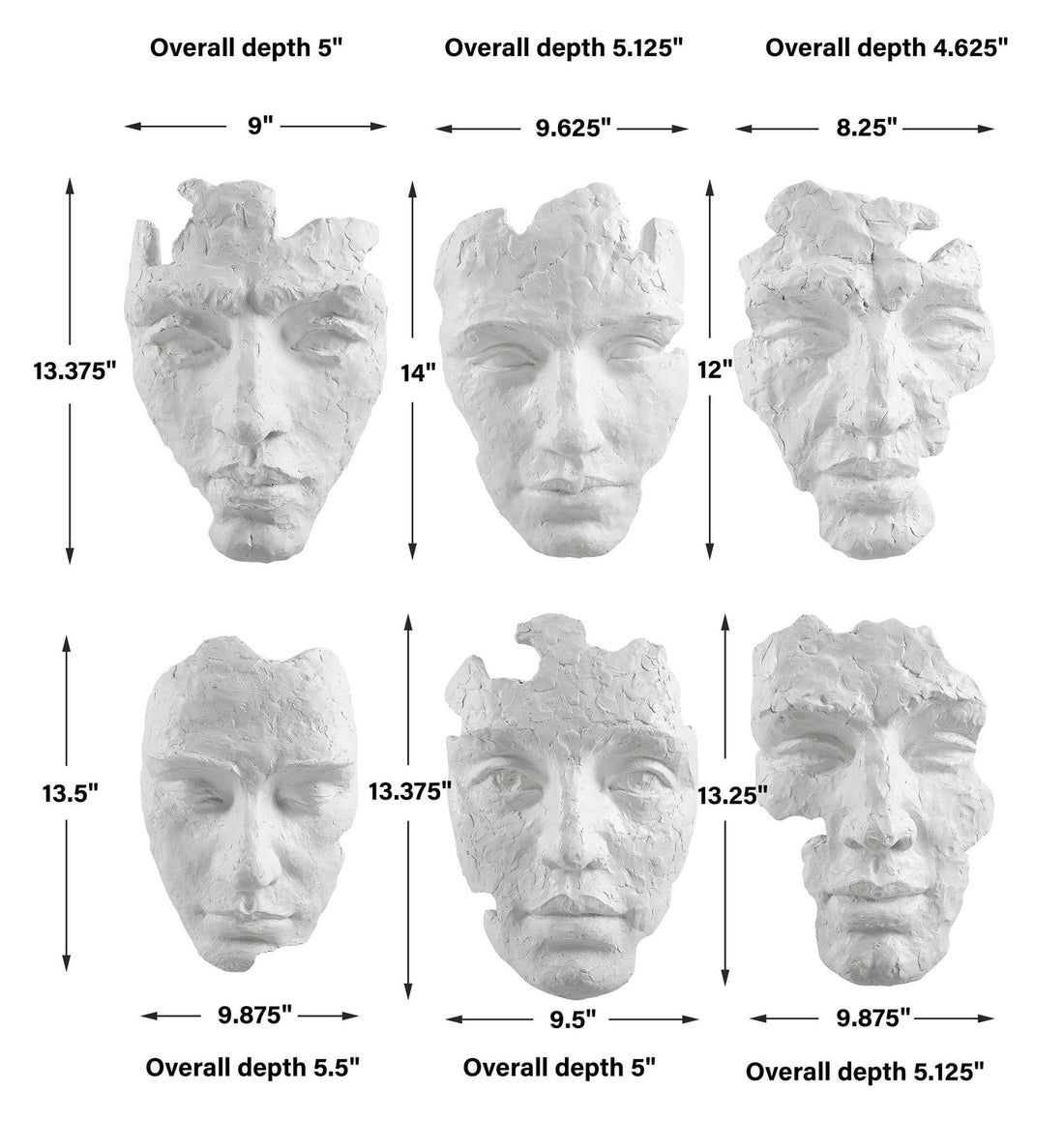 UTTERMOST SELF-PORTRAIT MASK WALL DECOR - Art