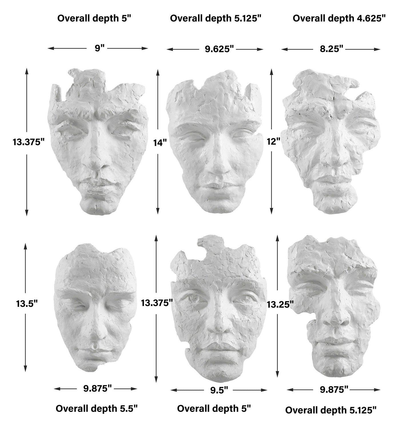 UTTERMOST SELF-PORTRAIT MASK WALL DECOR - Art
