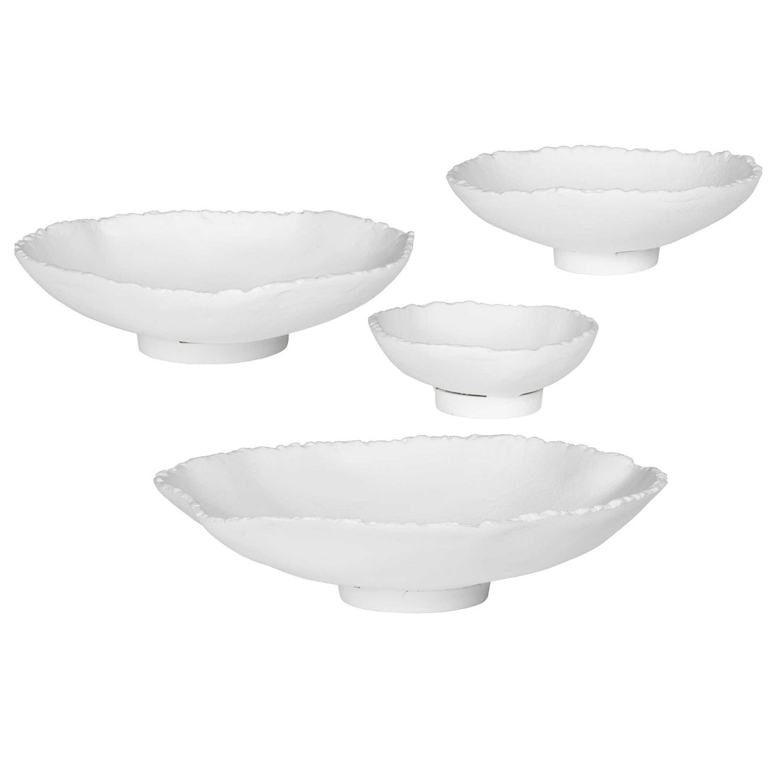 UTTERMOST Lucky Coins Metal Wall Bowls Set Of 4 - Art