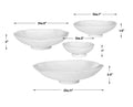 UTTERMOST LUCKY COINS METAL WALL BOWLS - Art