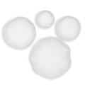 UTTERMOST Lucky Coins Metal Wall Bowls Set Of 4 - Art