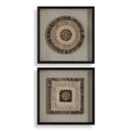 UTTERMOST INTERTWINE KNIT PAPER SHADOW BOX - Art