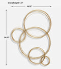 UTTERMOST BUBBLES METAL WALL DECOR - Art