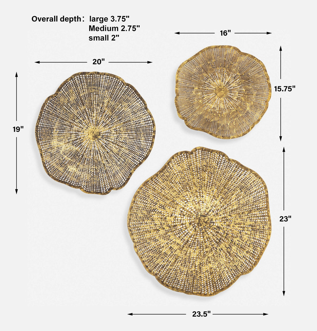 UTTERMOST RADIANCE METAL WALL DECOR - Art
