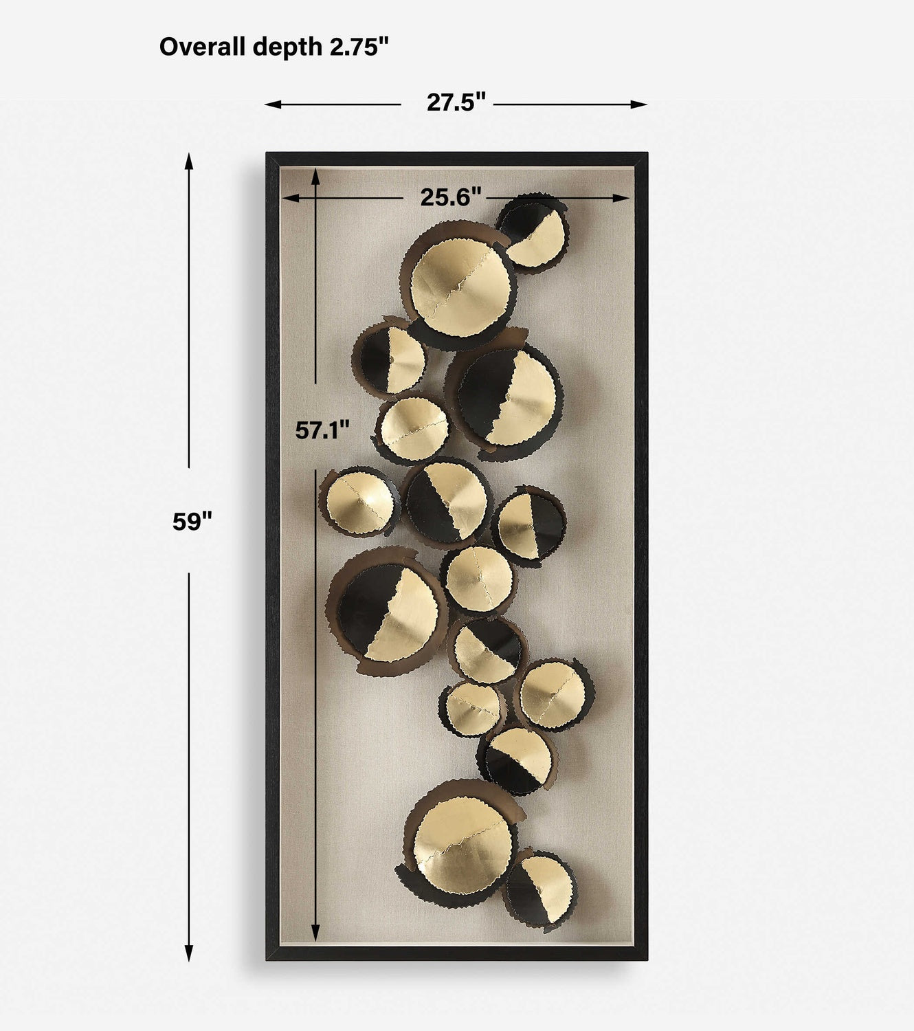 UTTERMOST HOUR SHADOW BOX - Art