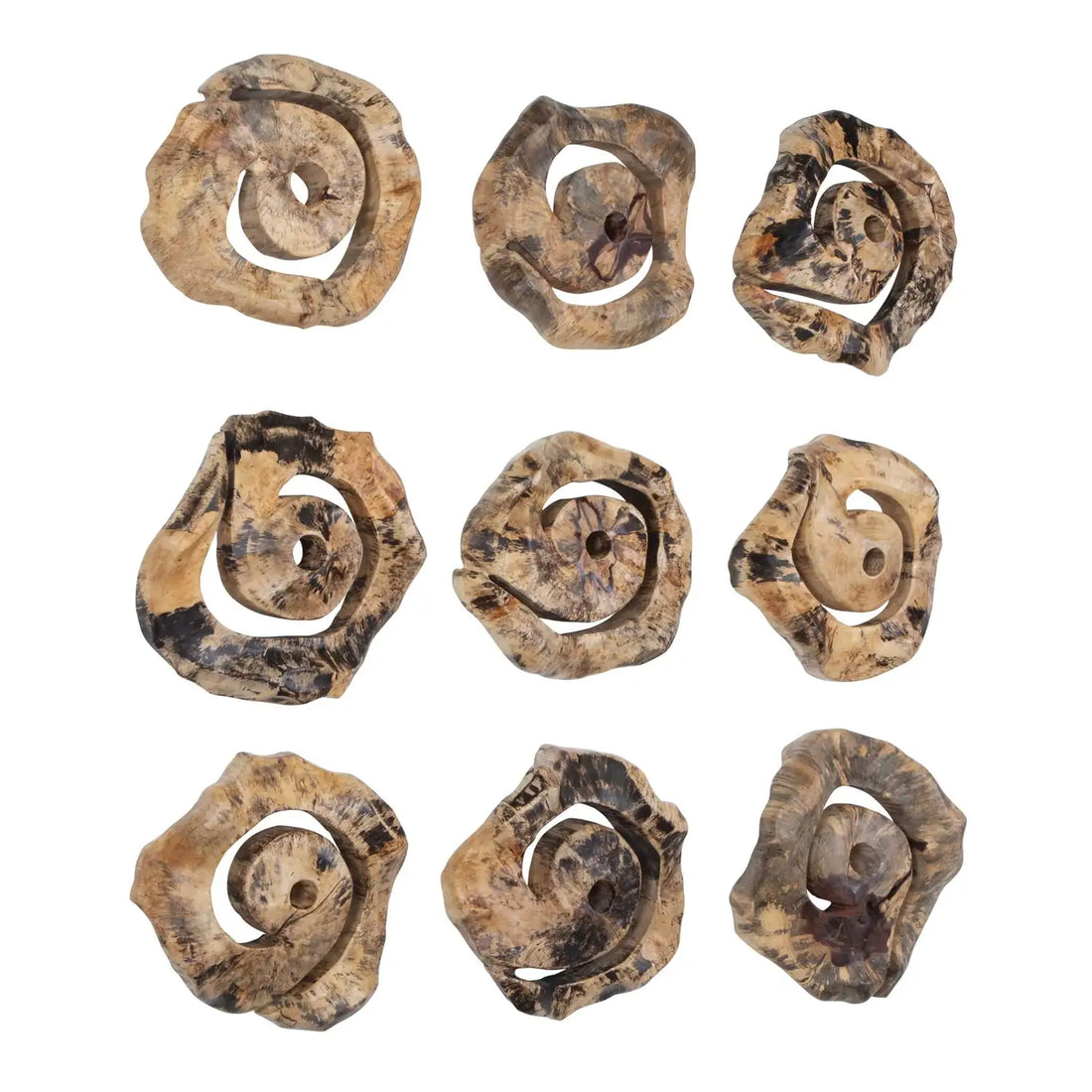 UTTERMOST Corkscrew Wall Decor Set Of 9 - Art