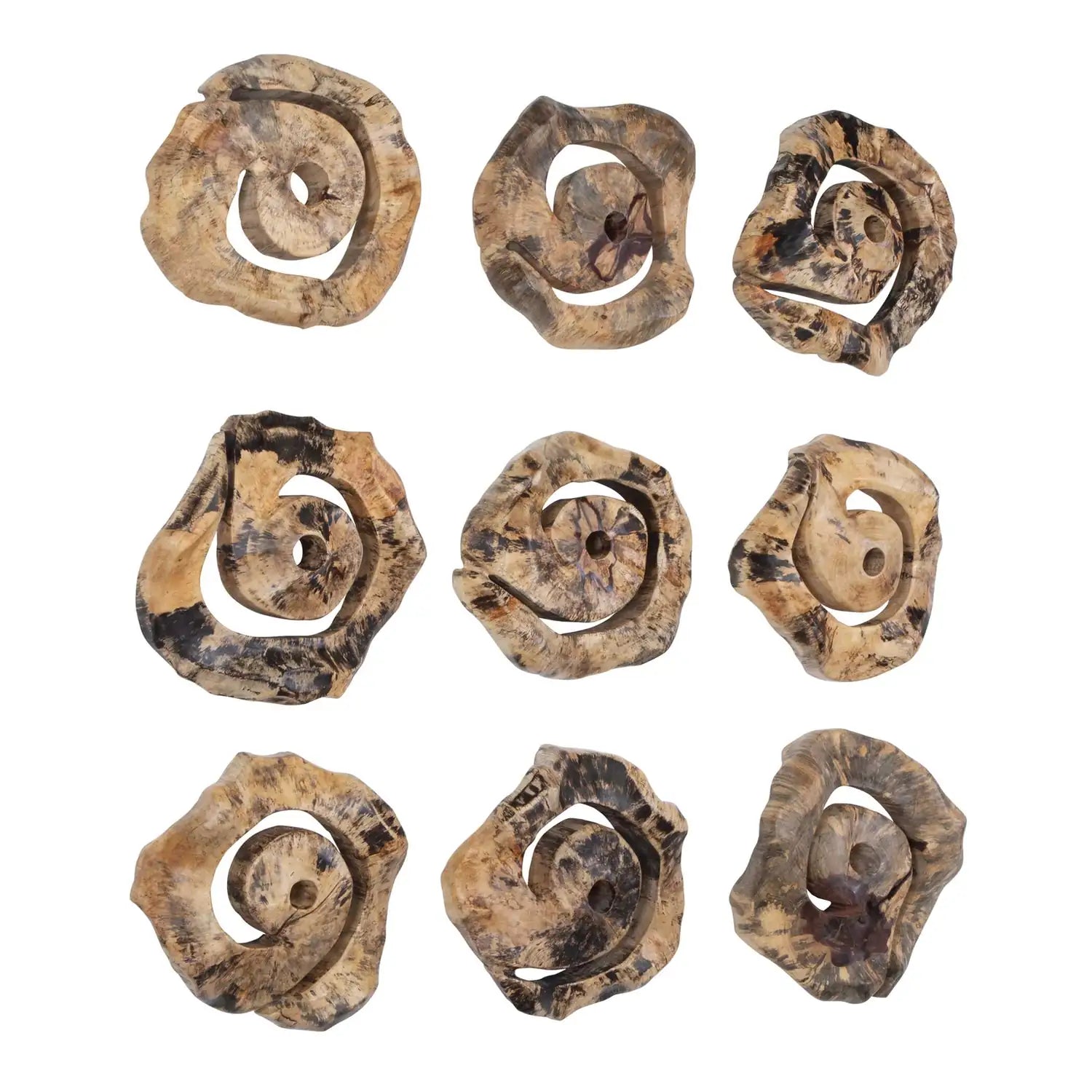 UTTERMOST Corkscrew Wall Decor Set Of 9 - Art