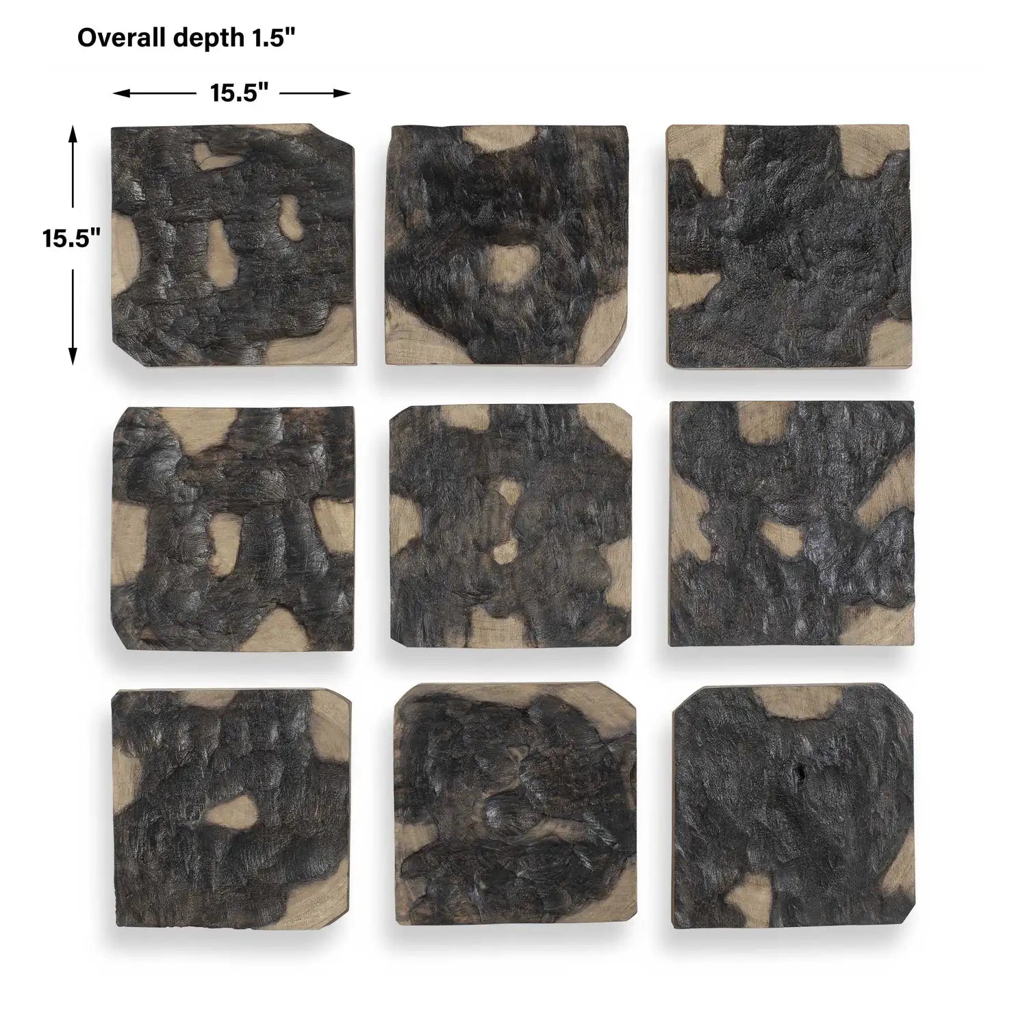 UTTERMOST Ignite Wall Decor Set Of 9 - Art