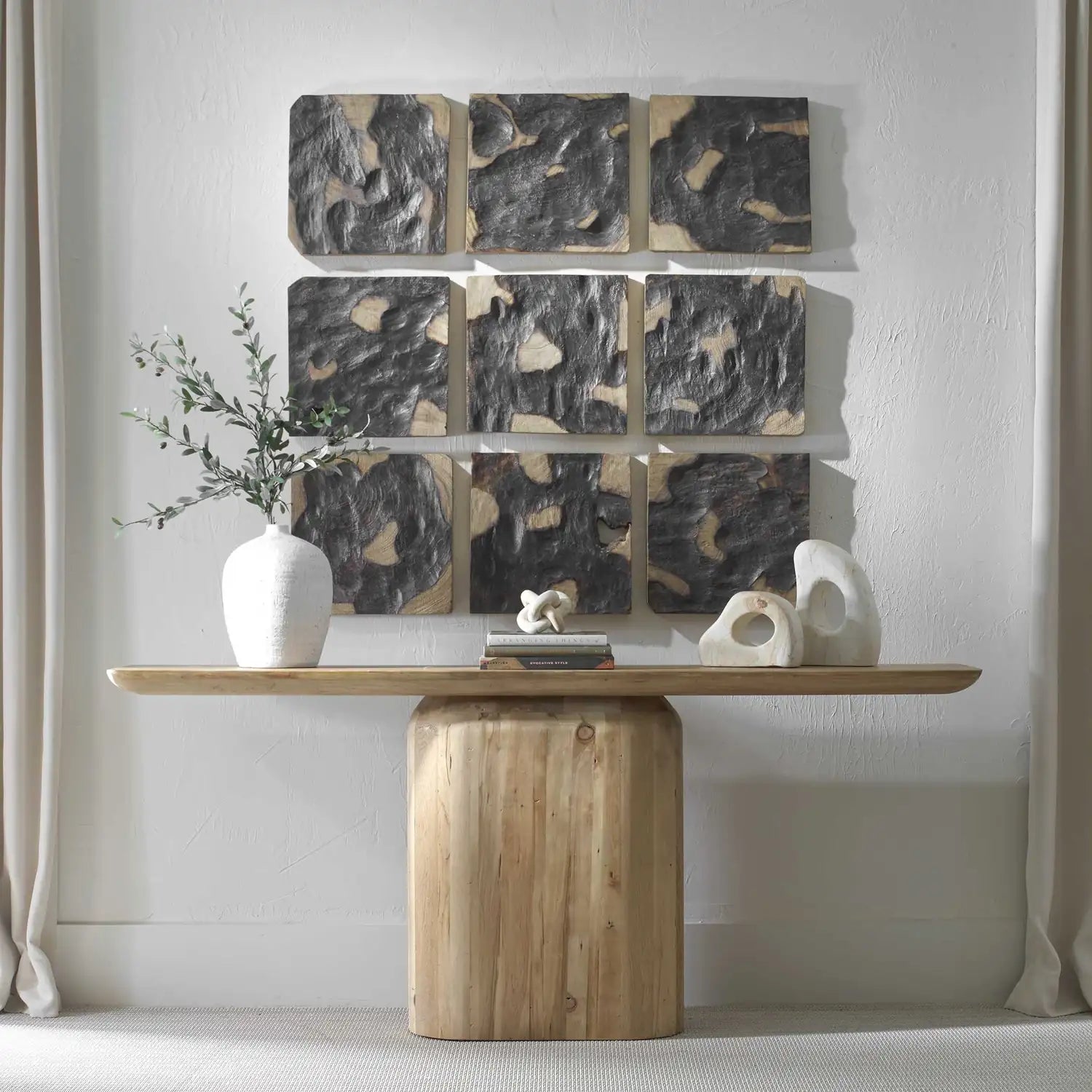 UTTERMOST Ignite Wall Decor Set Of 9 - Art