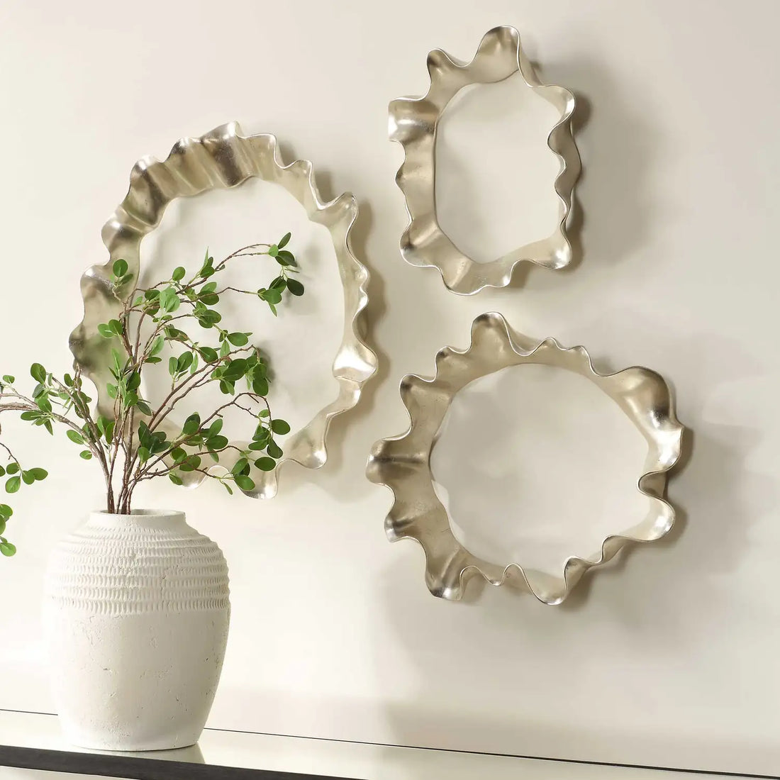 UTTERMOST Ripple Effect Wall Art Set Of 3 - Art
