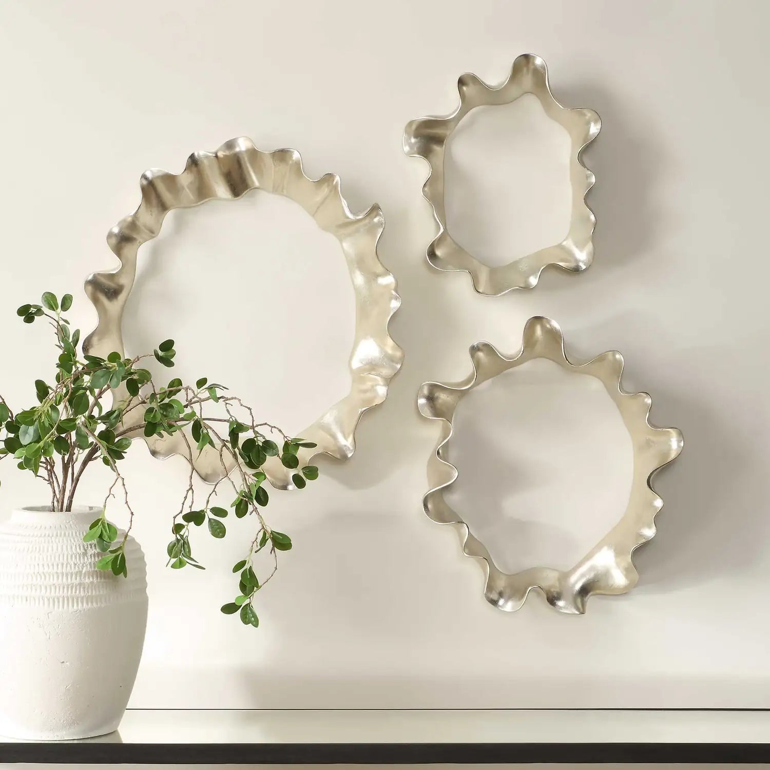 UTTERMOST Ripple Effect Wall Art Set Of 3 - Art
