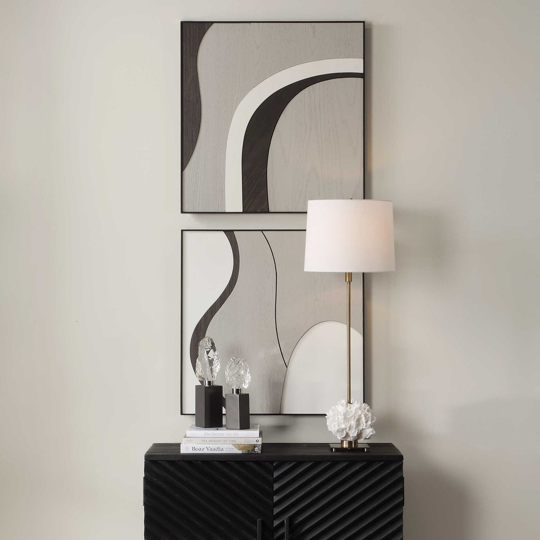 UTTERMOST Joel Modern Wall Art Set Of 2 - Art