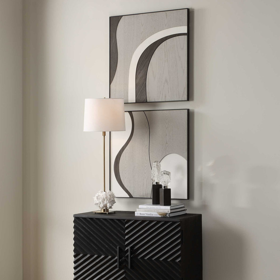 UTTERMOST Joel Modern Wall Art Set Of 2 - Art