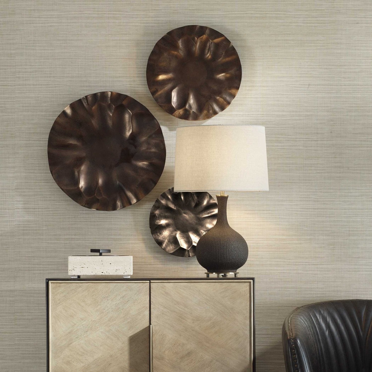 UTTERMOST PEONIA OUTDOOR WALL ART - Art
