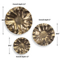 UTTERMOST Peonia Outdoor Wall Art Set Of 3 - Art