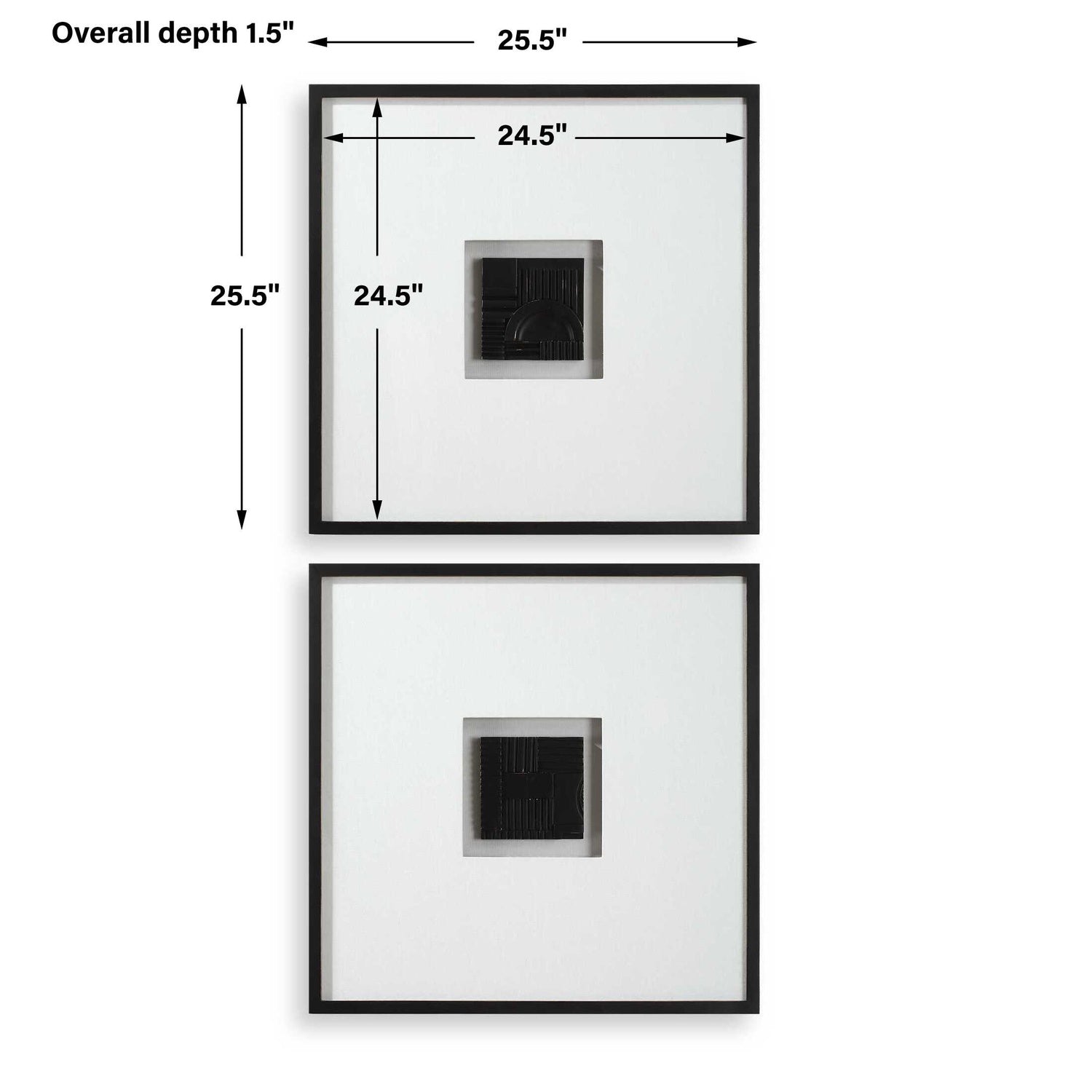 UTTERMOST Origins Shadow Boxes Set Of 2 - Art